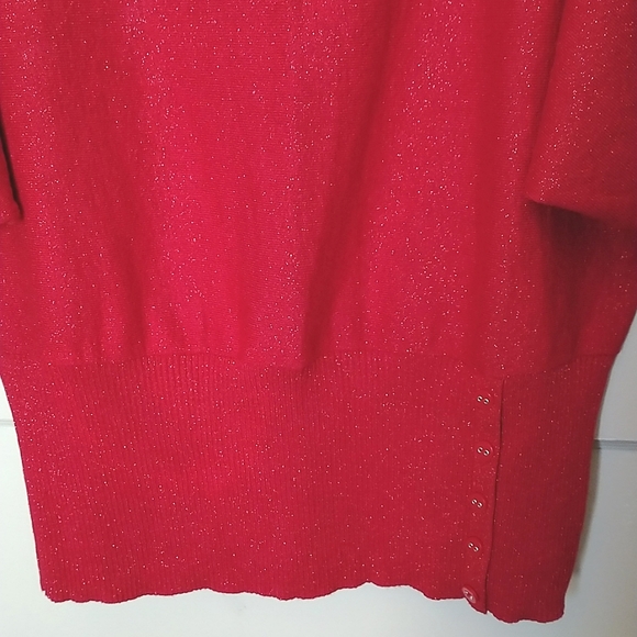 EUC Lane Bryant Size 18/20 Red Top - Picture 5 of 7